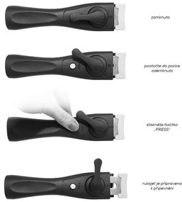 Teglie in alluminio 2 pz. Grande Combi - Orion