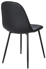 Set di 2 sedie da pranzo nere Lissy - Bonami Essentials