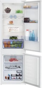 Beko - Frigorifero Combinato da Incasso BCHA275K4SN No Frost Classe e Capacità Lorda / Netta 275/262 Litri