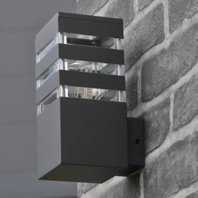 LED RGBW applique da esterno dimmerabile TEKSAS 1xE27/12W/230V IP44 antracite