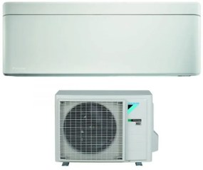 Climatizzatore Condizionatore Daikin Bluevolution Inverter serie STYLISH WHITE 9000 Btu FTXA25AW R-32 Wi-Fi Integrato Classe A+++ Colore Bianco