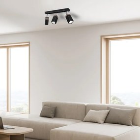 Faretto SOLO 3xGU10/MR11/40W/230V nero