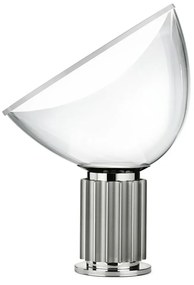 Flos - Taccia Lampada da Tavolo Small Argento Flos