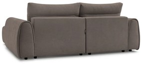 Divano angolare marrone Aden – Bobochic Paris