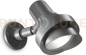 Terra applique da esterno antracite 1 luce attacco e27 16x30cm ip65