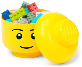 Scatola gialla a forma di testa di Winky, ⌀ 16,3 cm - LEGO®