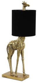 Lampada da tavolo in nero-bronzo (altezza 61 cm) Giraffe - Light &amp; Living