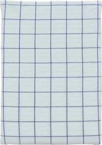 Set copripiumino e federa azzurro in cotone renforcé per letto singolo 140x200 cm Vista – Södahl