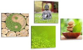 Set di quadri – Armonia piacevole Feng Shui