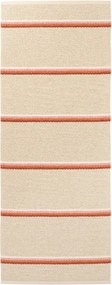 Passatoia da interno/esterno color mattone/color crema 70x180 cm Olle Brick Cream – Pappelina