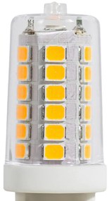 Set di 5 lampadine LED G9 trasparenti 3,5W 480 lm 3000K