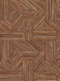 Essentials by Arte International Carta da parati Intarsio - Burnt Sienna