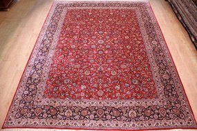 Kerman Tappeto 310x400 (Iran) Annodato A Mano