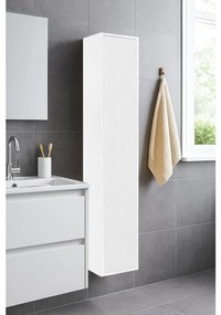 Colonna per mobile bagno PORTOFINO 1 anta P 16 x L 33.7 x H 139 cm bianco