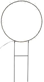 Cerchio decorativo a LED illuminato, altezza 120 cm Barlumi - Star Trading