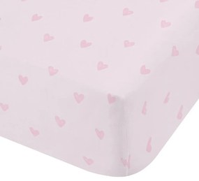 Lenzuolo con angoli per bambini rosa in microfibra per letto singolo/per materassi alti 90x190 cm Soft as a Cloud – Catherine Lansfield