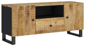 Mobile tv 105x33,5x46cm legno massello mango legno multistrato