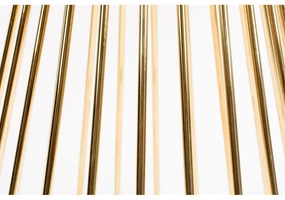 Tavolo da pranzo rotondo con piano in vetro ø 104 cm Floris - White Label