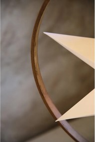 Decorazione luminosa bianca/marrone ø 50 cm Speranza – Markslöjd