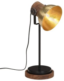 Lampada A Scrivania 25 W Ottone Anticato 17x17x50 Cm E27 /