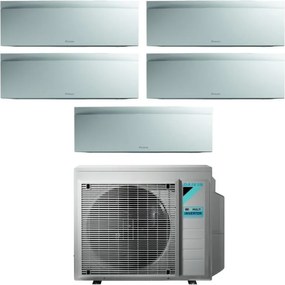 Daikin - Climatizzatore Condizionatore Bluevolution Penta Split Inverter serie emura white iii 9+9+12+12+12 con 5MXM90N R-32 Wi-Fi Integrato