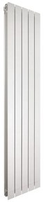 Radiatore acqua calda PRODIGE SUPERIOR in alluminio, 5 elementi, interasse 1800 mm, neutral white