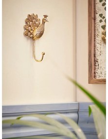 Gancio da parete dorato in metallo Dun – Bloomingville