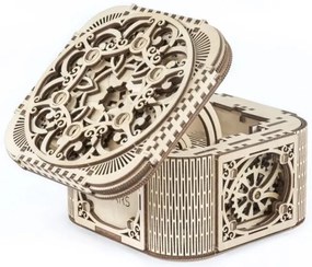 Ugears - 3D puzzle meccanico in legno Scatola per gioielli
