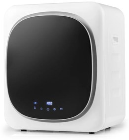 Costway Asciugatrice portatile con cestello in acciaio inox da 5kg touchscreen a LED, Asciugatrice compatta a carica frontale