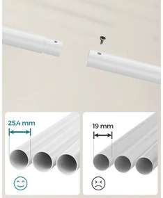 Appendiabiti mobile LINEA bianco