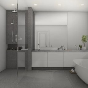 Brilo - SET 4x Lampada LED da incasso per bagni LED/4,9W/230V IP44 bianco