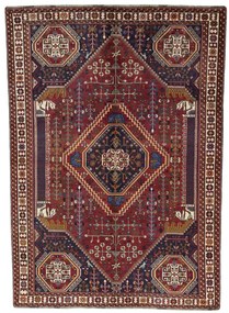 Shiraz Tappeto persiano 290x210 Rosso (Iran) Annodato A Mano