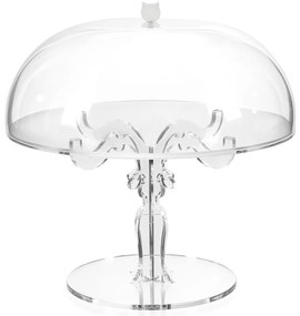 Alzatina torte 35 cm Iplex plexiglass trasparente