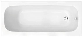 Vasca rettangolare Tag bianco 75 x 170 cm