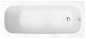 Vasca rettangolare Tag bianco 75 x 170 cm