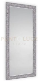 Amy specchio da parete con cornice decorata in vetro con ganci x in...