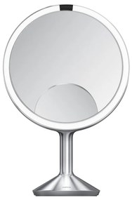 Specchio per make-up con illuminazione/con ingrandimento (5x) ø 25 cm Sensor Trio Max – simplehuman
