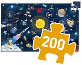 Un puzzle e un gioco di osservazione - spazio - 200 pezzi