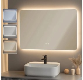 Brilagi - Specchio da bagno LED dimmerabile riscaldato con retroilluminazione DIANA LED/20W/230V 60x90 cm IP44