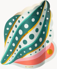 Vaso decorativo fatto a mano Shell Mini, alt. 17 cm