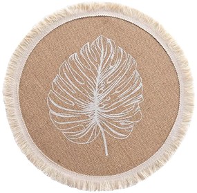 Tovaglietta in iuta ø 38 cm Mogador - douceur d'intérieur