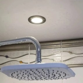 LED lampada da incasso bagno LORI LED/4,5W/230V IP65 2700/4000K nero