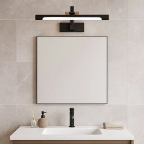 Illuminazione LED per specchio da bagno VINCI LED/12W/230V 40 cm IP44 nero