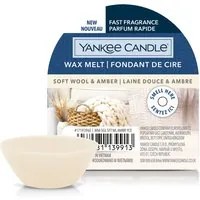 Soft Wool Amber, cera da fondere Yankee Candle per bruciatore