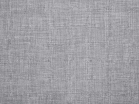 Letto sfoderabile grigio chiaro con illuminazione LED bianca 180 x 200 cm FITOU Beliani