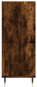 Credenza rovere fumo 57x35x90 cm in legno multistrato