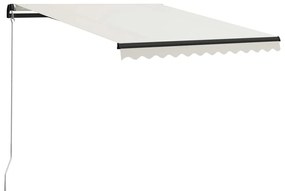 Tenda Da Sole Retrattile Manuale 300x250 Cm Crema /