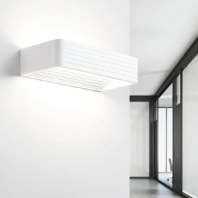 Applique LED design Limera bianco IP20, luce bianco caldo 540 lumen, TECNICO