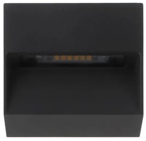 LED2 - Applique LED da esterno STEP ON LED/3W/230V antracite IP54