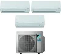 Climatizzatore Condizionatore Daikin Trial Split Inverter serie SIESTA 9+9+12 con 3AMXF52A R-32 Wi-Fi Optional 9000+9000+12000